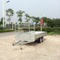 Hot dipped galvanized welded flat truck trailer for industrial