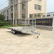 Hot dipped galvanized welded flat truck trailer for industrial