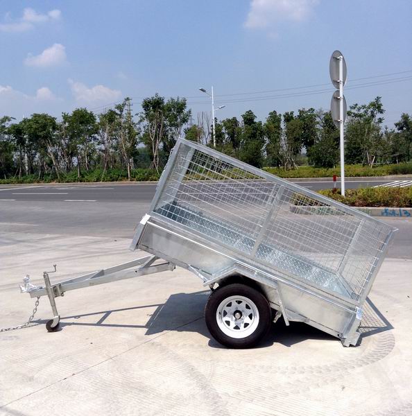 8x5 Single axle trailer /Box trailer