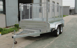 Economic hydraulic agricultural trailer tipping trailer trailer sale